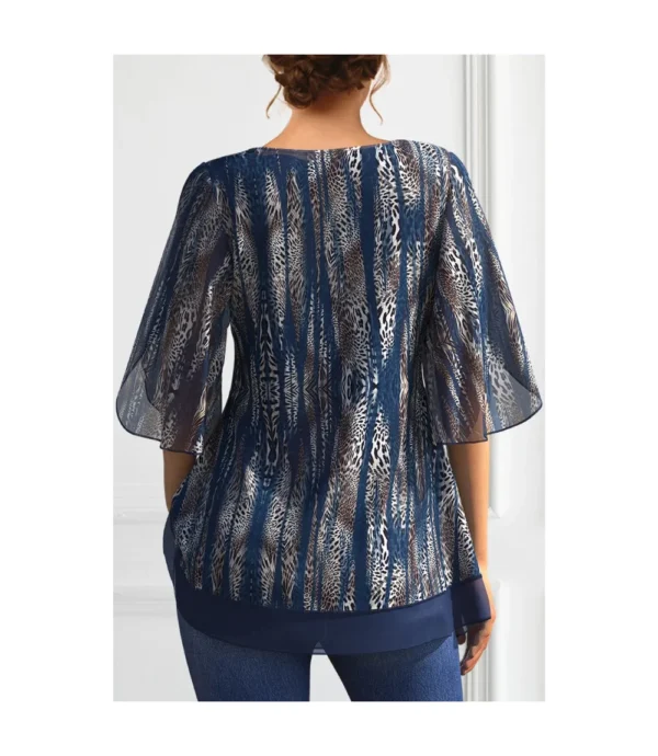 Plus Size Short Sleeve Blouses