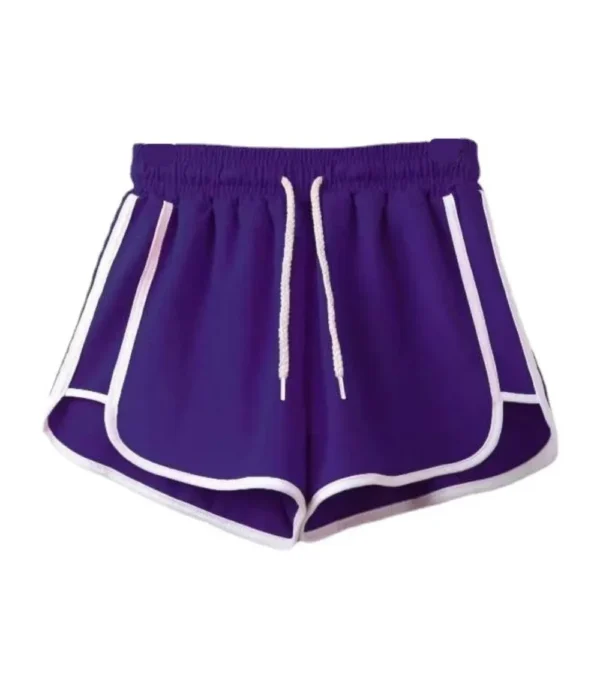 Summer Fashion Casual Bottoms Shorts Women Purple