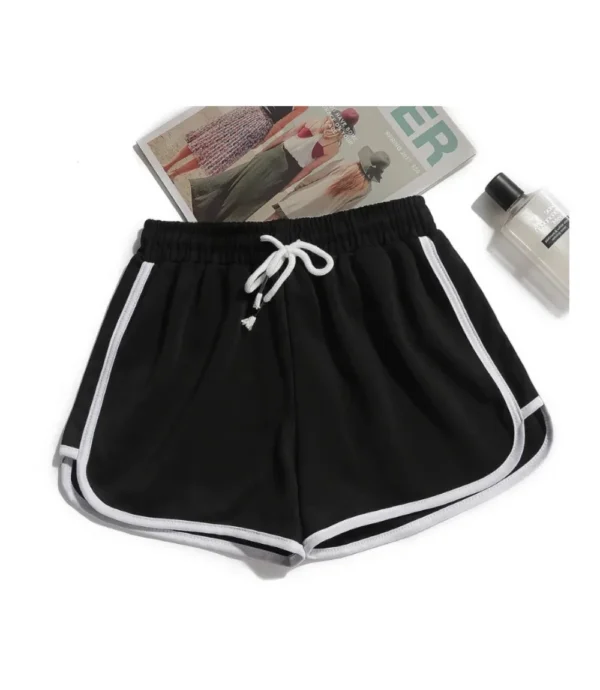 Summer Fashion Casual Bottoms Shorts Women Black