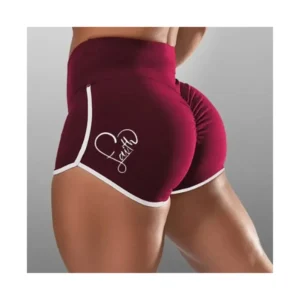 Summer Women Underwear Big Size Shorts Red